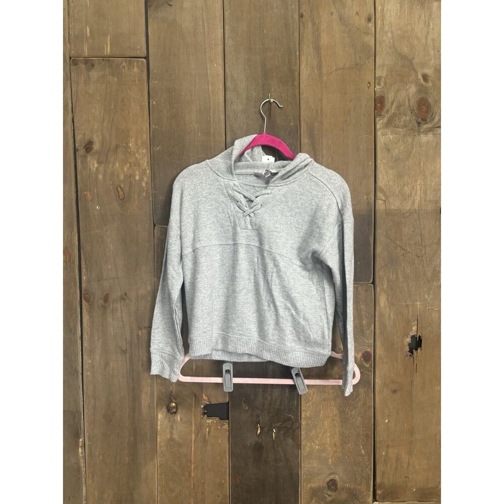 Girls Runway 2 Piece Hoodie and Shorts, Grey, Medium 8-10